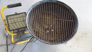 Small Grill and Shop Light