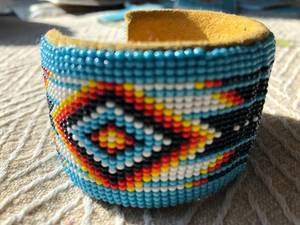 Mens Hand Beaded Bracelet