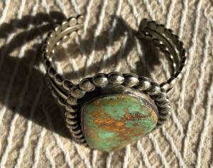 Navajo Betty Yellowhorse Turquoise Bracelet