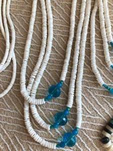 Lot of 8 Shell Necklaces & 1 Shell Bracelet