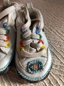 Beaded Baby Shoes