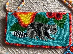 Beaded Wallet and Bolo