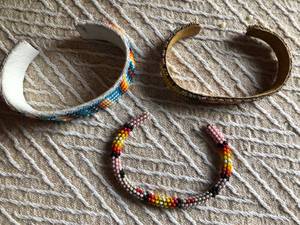 Lot of 3 Beaded Bracelets