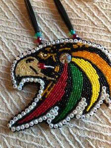 Beaded Hawk Necklace