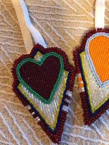 Set of 2 Heart Hair Ties
