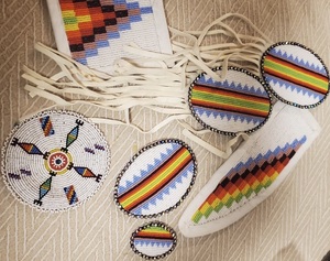 Set of 7 Beaded Items