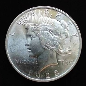 1923 Peace Dollar