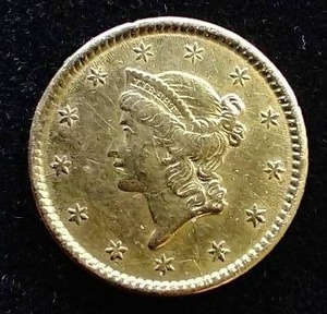 182 $1 Gold Coin