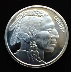 1 Oz. Silver Round
