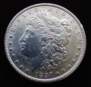 1897 Morgan Dollar