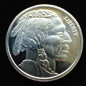 1 Oz. Silver Round