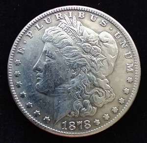 1878 Morgan Dollar - 8 Tail Feathers