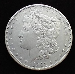 1901 Morgan Dollar