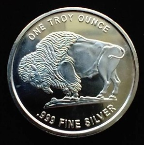 1 Oz. Silver Round