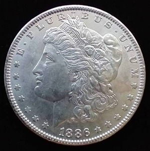 1886 Morgan Dollar