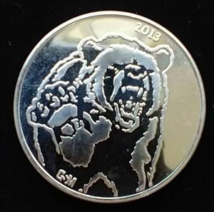 1 Oz. Silver Round