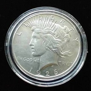 1926-S Peace Dollar