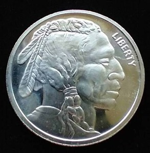1 Oz. Silver Round