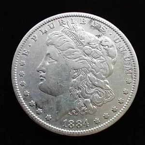 1884 Morgan Dollar
