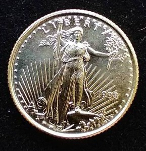 1998 110th Oz. Gold Eagle