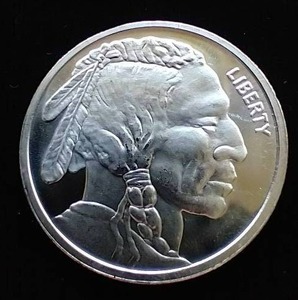 1 Oz. Silver Round