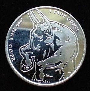 1 Oz. Silver Round