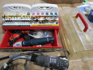lot 426 image: Craftsman flex shaft tool and acces...