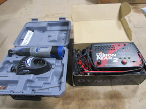 lot 430 image: Cordless 10.8 dremel, Vision Peak 2...