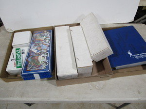 lot 447 image: Baseball cards ring binder, boxes...