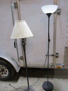 lot 450 image: Floor lamps, pair...