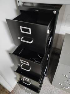 lot 99 image: Two Filing Cabinets