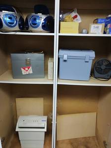 lot 107 image: Collection Of Misc. Electronics And Houseware