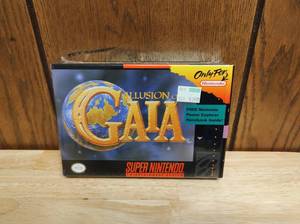 lot 18 image: Super Nintendo Game Illusion Of Gaia With Original Box