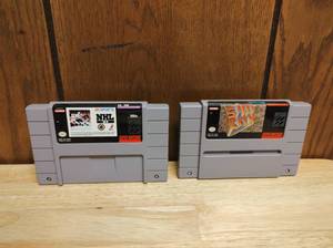 lot 23 image: Two Super Nintendo Games