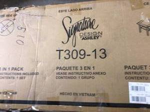 D538-130 Ashley Furniture Drewing Tall Uph Swivel Barstoo Customer Returns See Pictures