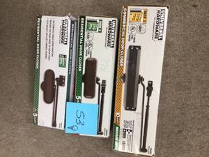 Universal Hardware Heavy-Duty Residential Door Closer Customer Returns See Pictures