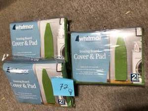 Whitmor Basic Ironing Board Cover &amp Pad Customer Returns See Pictures