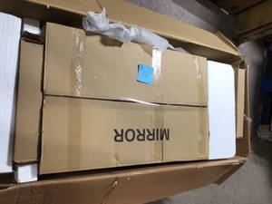 Ashley Carynhurst Carynhurst 60 Inch Home Office Desk H755-44 Customer Returns See Pictures
