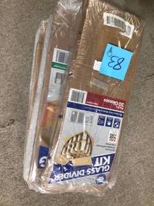 Pratt Retail Specialties Glass Divider Kit Customer Returns See Pictures