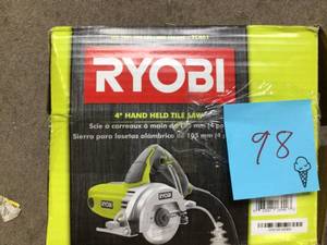 Ryobi 4 in. Tile Saw - TC401 Customer Returns See Pictures