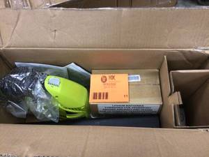 RYOBI ONE 18V 150 MPH 200 CFM Cordless Battery Hybrid Leaf BlowerSweeper (Tool Only) Customer Returns See Pictures