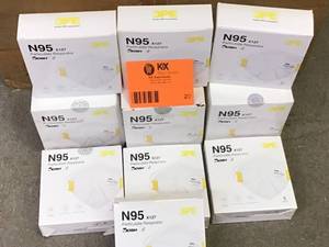 N95 Disposable Multi-Purpose Respiratory Mask (5-Pack) Customer Returns See Pictures