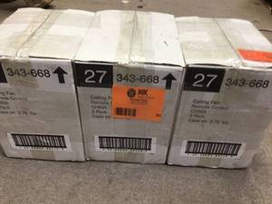 Universal 3-Speed Ceiling Fan Control Customer Returns See Pictures