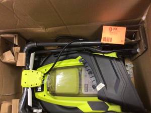 RYOBI 40V 18 in. 2-in-1 Cordless Battery Walk Behind Push Mower (Tool Only) Customer Returns See Pictures