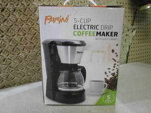 lot 71 image: (F-0) Parini 5-Cup Electric Drip Co...