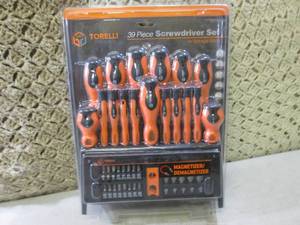 lot 75 image: (E-1) Torelli 39pc Screwdriver Setw...