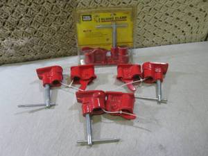 lot 77 image: (RM2) 4 Tool Shop 34 Gluing Clamp...