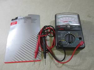 lot 98 image: (EC1) GB Instruments Analog Multime...