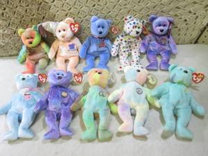 lot 111 image: (CS) Assorted TY Beanie Babies Bear...