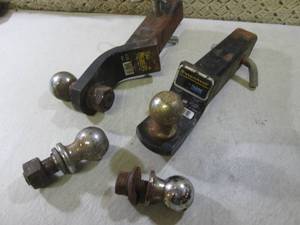 lot 131 image: (RM1) Receiver Hitches and Balls...
